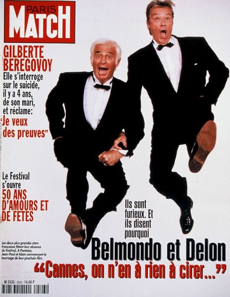 paris match cannes delon belmondo