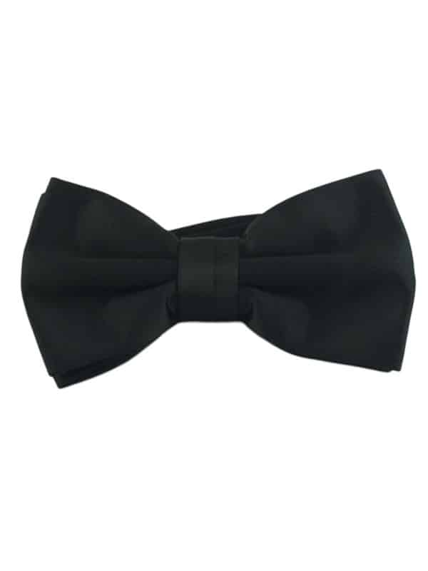 Nœud Papillon Polyester Noir
