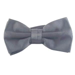 Nœud Papillon Polyester Gris