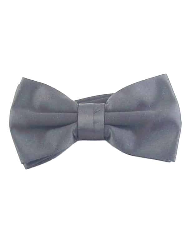 Nœud Papillon Polyester Gris
