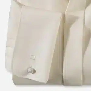 Alternative view of CHEMISE COUPE AMPLE - IVOIRE - COL VILLE