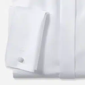 Alternative view of CHEMISE COUPE CLASSIQUE - BLANCHE - COL CASSE