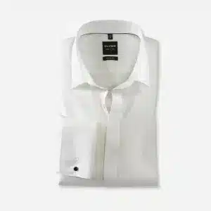 CHEMISE COUPE AJUSTEE - IVOIRE - COL VILLE