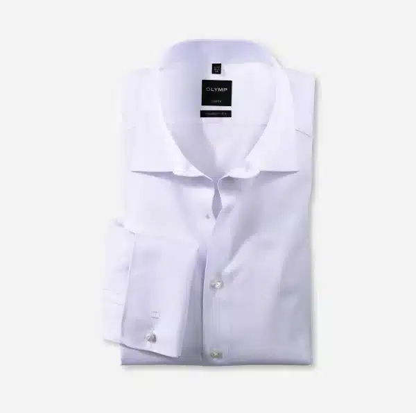 CHEMISE COUPE CLASSIQUE - BLANCHE - COL VILLE